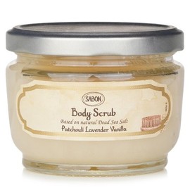 Sabon Body Scrub - Patchouli Lavender Vanilla 320g/11.3oz / 사봉 바디 스크럽 - 패츌리 라벤더 바닐라 320g/11.3oz