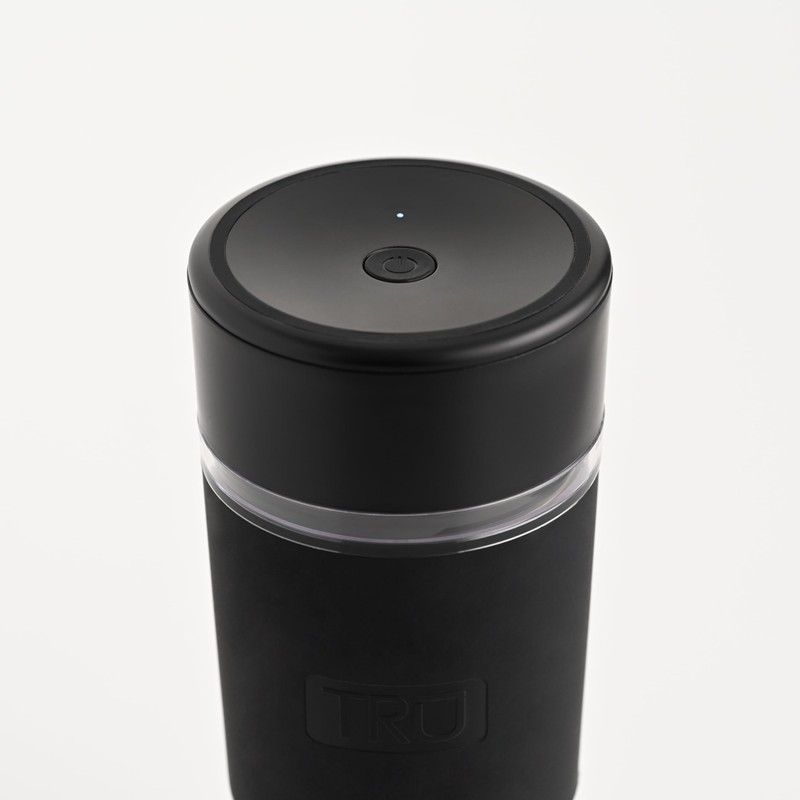 TRU Hydration Blender Single-Button Operation USB Rechargeable Battery (Black)