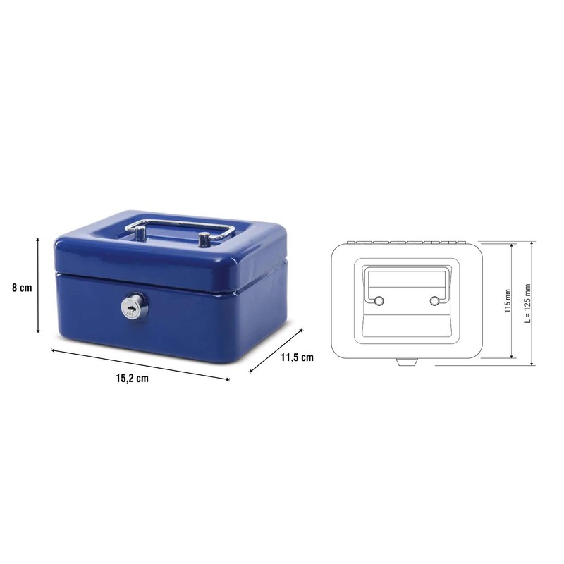Maul, Cash Box 1, 15.2 x 12.5 x 8.1 cm,