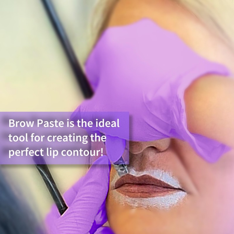 Eyebrow White Mapping Brow Paste [Large 15g Bottle] EyeBrow Mapping
