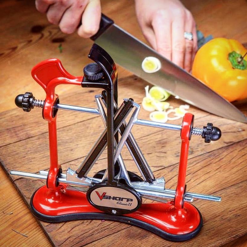 Warthog V-Sharp A4 Knife Sharpener, Ideal for Home Cooks, Fishermen,