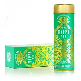 Mariage Frères - Happy Tea (Gourmet Black Tea, Yuzu, Rose Petals & Marshmallow Note) - Sealed 100gr tin Tube