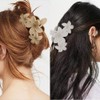 Ahoney 6PCS Flower Hair Clips for Women, Big Claw Clips