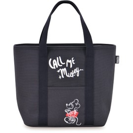Thermos RFF-007DS BK Insulated Lunch Bag, 7L Mickey Black