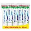Sensodyne Sensitive Fluoride Toothpaste, 75 ml, Daily Toothpaste, for Pain