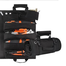 Homdat Tool Bag Roll Up, Black
