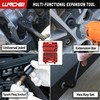 LLNDEI 1/4 & 3/8 Inch Drive Impact Socket Set, 186