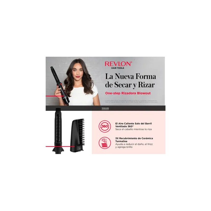 Secadora Rizadora Cabello Revlon Ondas Aire Calient One Step