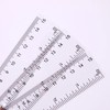 Pack of 3 Plastic Ruler, 15 cm, 20 cm, 30