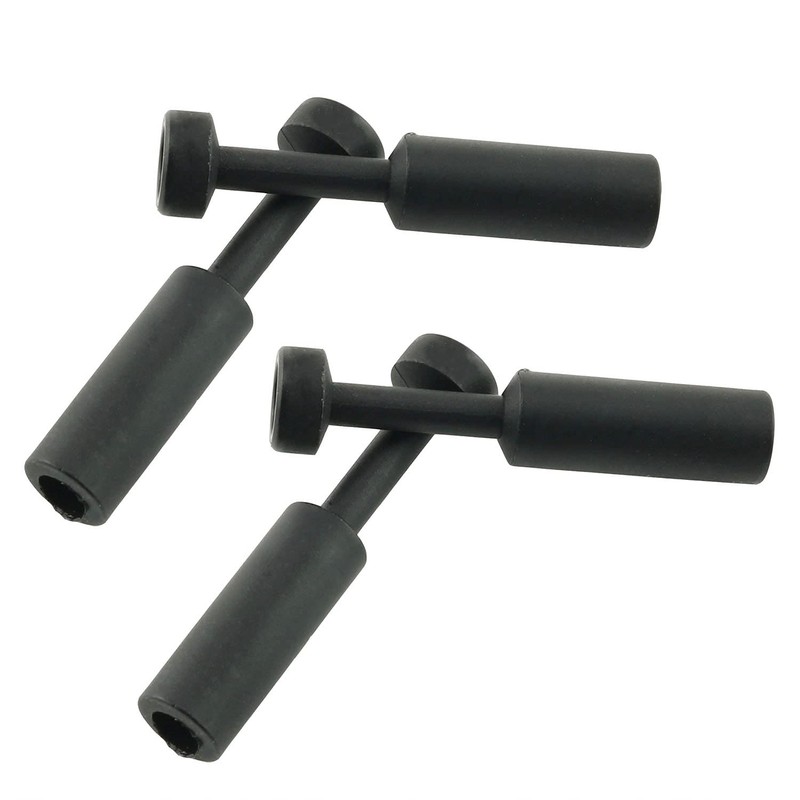 HJGarden 10PCS 1/4 Inch Push-to-Connect Fitting Plug, Pneumatic Connector Pipe