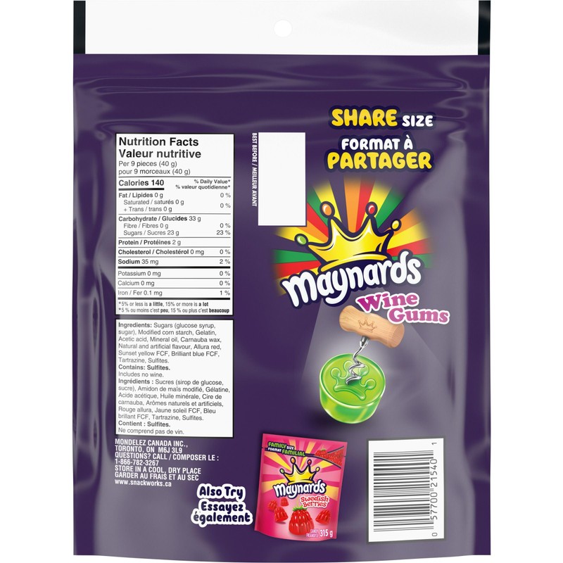 Maynard's Wine Gums 315g (11.1oz)
