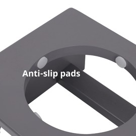 HTB Elevated Dog Bowls,Raised Dog Bowl Stand with 2 Stainless Steel Bowls,Elevated Raised Pets Bowls for Large Medium Small Sized Dogs