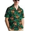 Tropical Bigfoot Shirt – Funny Hotdog Float Print – Hawaiian