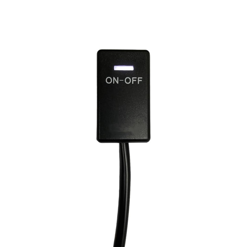 DC12V 1A ON/OFF DIY Paste Switch Power Switch No Drill