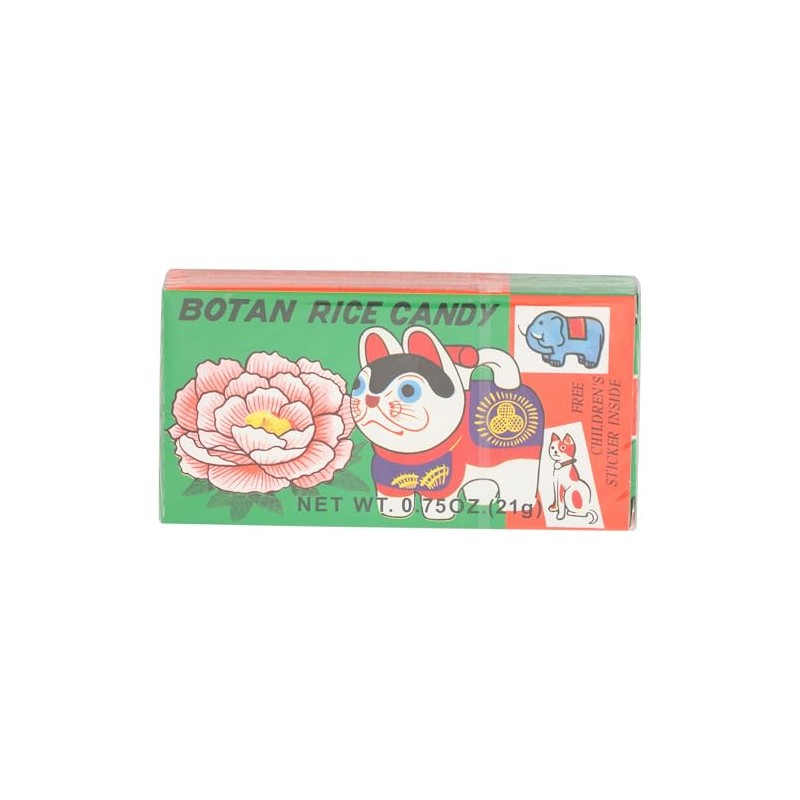 Botan Ame Rice Candy 0.75 OZ (Pack of 2)