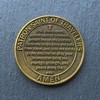 Saint Christopher Challenge Coin Traveler Prayer Coin