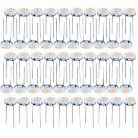 cciyu 4.7mm 3-3014-SMD Purple Instrument Cluster Dash Panel Lights Super Bright:Bulbs For Mini Lights 50PCS
