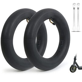Ainiv 2 Pack Inner Tube, 10 x 2.125 (10 Inch) Inner Tubes Tires, Replacement Thicken Rubber Tyre with 2 x Tyre Stick for Electric Scooters, Gas Scooters, Pocket Bikes and Mobility Scooters