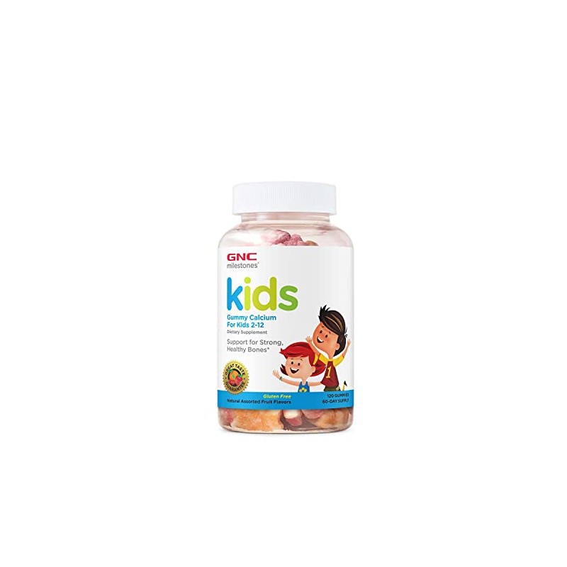 GNC milestones Kids Gummy Calcium - 120 Gummies
