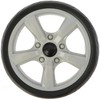 Cast Plastic Wheels, Wheels for Garden Wheelbarrow "LOAD&GO", 95 Litre