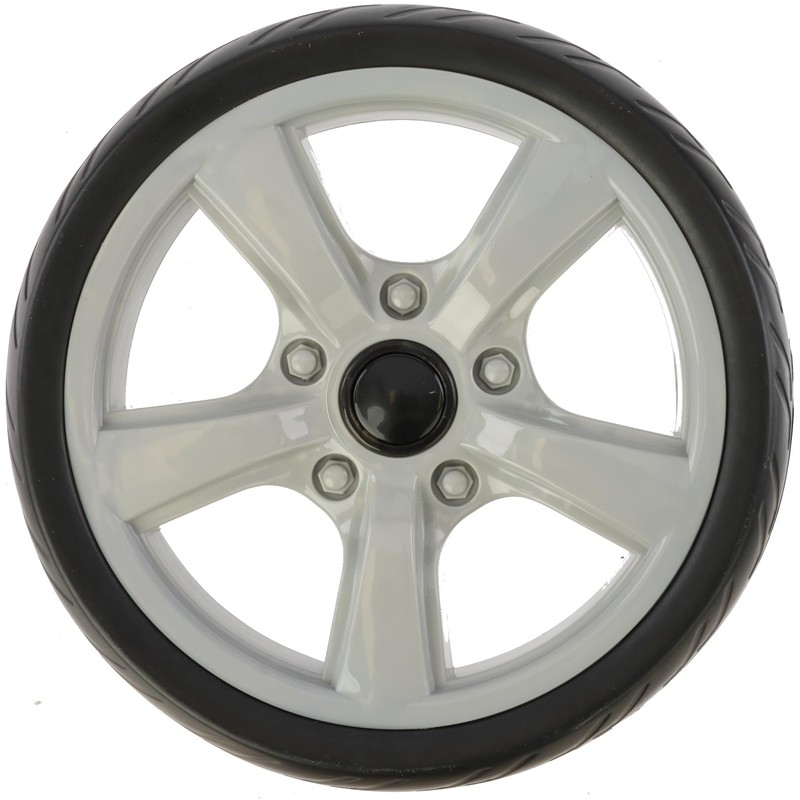 Cast Plastic Wheels, Wheels for Garden Wheelbarrow "LOAD&GO", 95 Litre