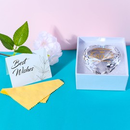 YWHL 80th Birthday Gifts for Women Mom Grandma Wife Her Crystal Shining Diamond Birthday Presents for 80 Year Old Woman