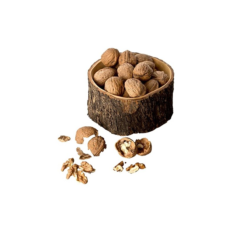 MaMeMi Olive Wood Nut Bowl/Decorative Bowl/Snack Bowl/Fruit Bowl