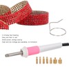 Hot Fix Applicator with 7 Tips Iron Rings 15W Quick
