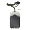 Multifunctional Plastic Compass with Scales Portable Gradiometer Magnifying Glass LED