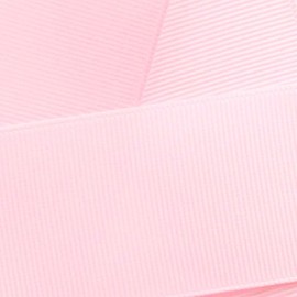 HBC Ribbon Lined Hair Clips Single Prong Metal Alligator Clips Light Pink - 100 Pack