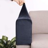 2Pcs Fabric Armrest Covers Universal Elastic Furniture Sofa Armrest Slipcover