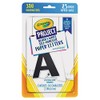 Pacon Self-Adhesive Paper Letters, Black