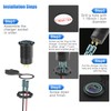 Boostable 12V USB C Outlet 65W PD3.0 Port and 18W