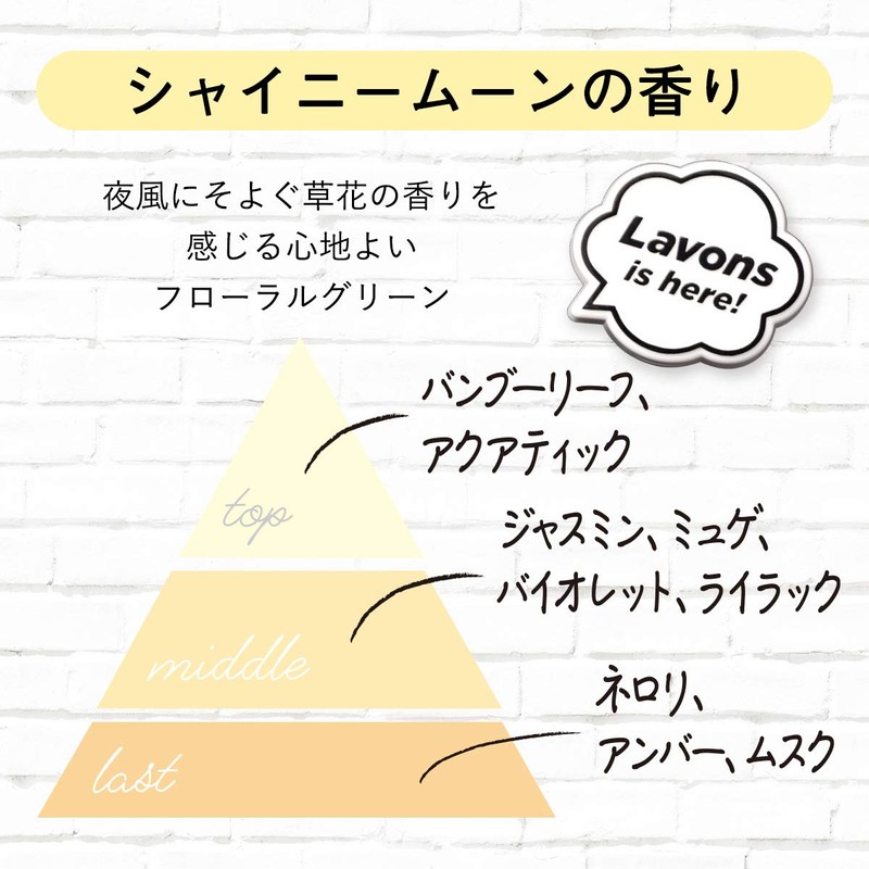 Lavon de Boon [Car Air Freshener] Clip Type Deodorizer Shiny