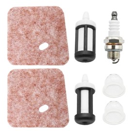 JUUDDENPARTS 4140 124 2800 Air Filter Kit, Replacement for Stihl FS38 FS45 FS45C FS45DZ FS46 FS46C FS46Z Trimmer Brushcutter, Replacement for KM55 KM55R KM55C KM55RC Kombi Motor