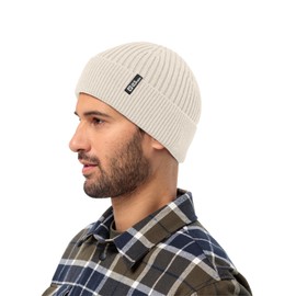 Jack Wolfskin Unisex Cosy Beanie Hat, Panna Cotta, One Size EU