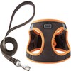 Dog Harness with Leash Set, No Pull Adjustable Reflective Step-in
