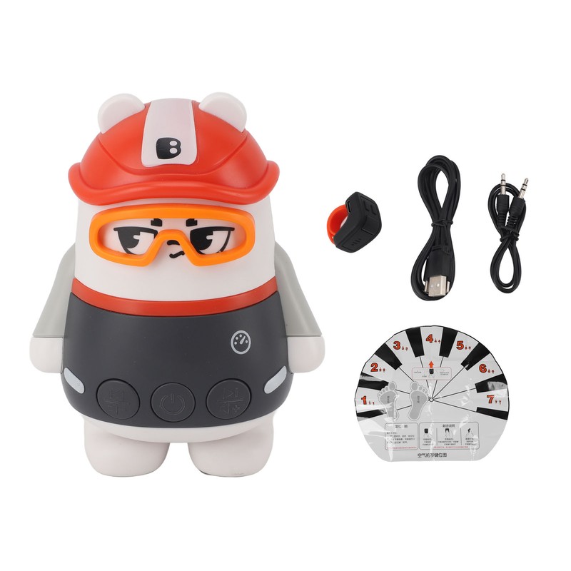 Cute Virtual Piano with Speaker Finger Stall 3D Motion Sensing