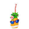Pineapple With Sunglasses Ornament For Personalization