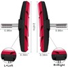 V-Brake Pads 70 mm Bicycle Red 2 Pairs