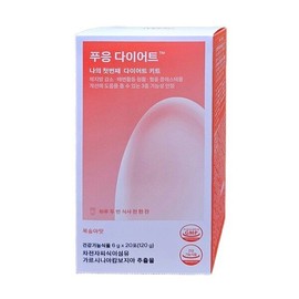 닥터블릿 푸응 다이어트 복숭아맛 6g x 20포 1박스 Dr. Bleat Poung Diet Peach Flavor 6g x 20 Pouch 1 Box