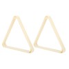 2Pcs Billiard Triangle Rack Strong Snooker Ball Frame for 5.25cm