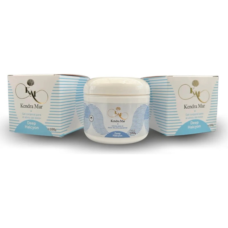 Deep Halcyon Gel Para Dolores Musculares Y Articulares Mentol