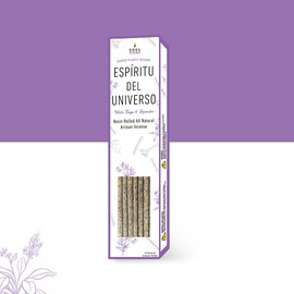 SOUL STICKS Handcrafted 10pcs Resin Artisan Incense Sticks Non-Toxic & Long Lasting Aromatic Sticks for Yoga Meditation Relaxation Aromatherapy Cleansing & Purification (White Sage & Lavender)