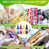 CenDale DTF Ink 600ML - Upgraded High Viscosity DTF Transfer