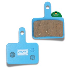 CONTEC DiscStop+ CBP-530 Organic Bicycle Disc Brake Pads Fits Many Manufacturers Excellent Braking Power Low Noise Blue Pair