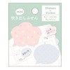 Sticky Notes, Speech Bubble, Mini/Star, Pink x Blue, Close Pin,
