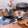 Cerficer 32 Oz Japanese Ramen Bowl Set of 2 Ceramic