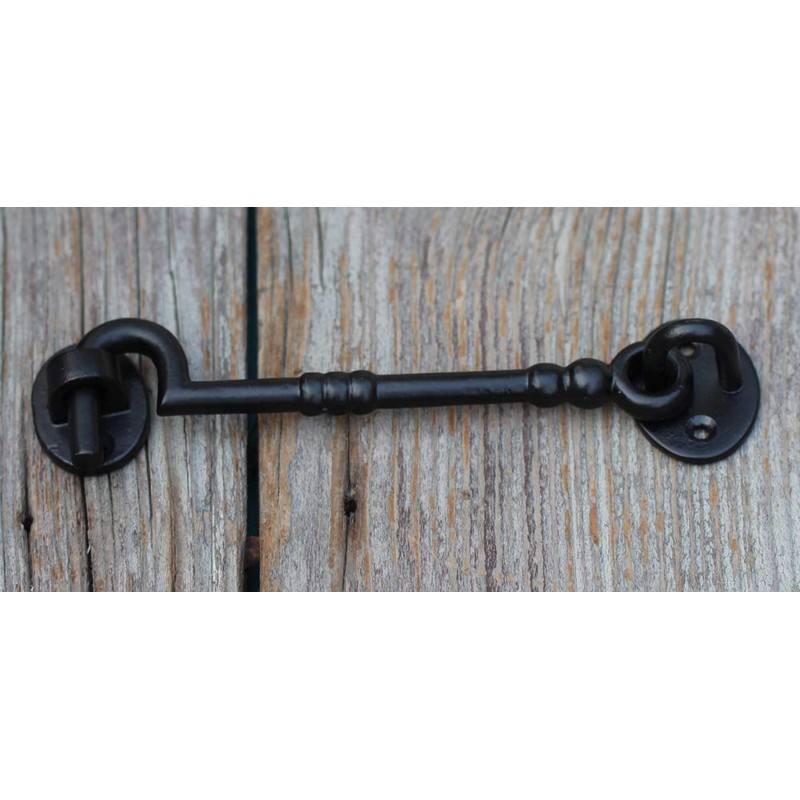 THDC Cast Iron Cabin Eye Hook, Latch For Gates, Latch