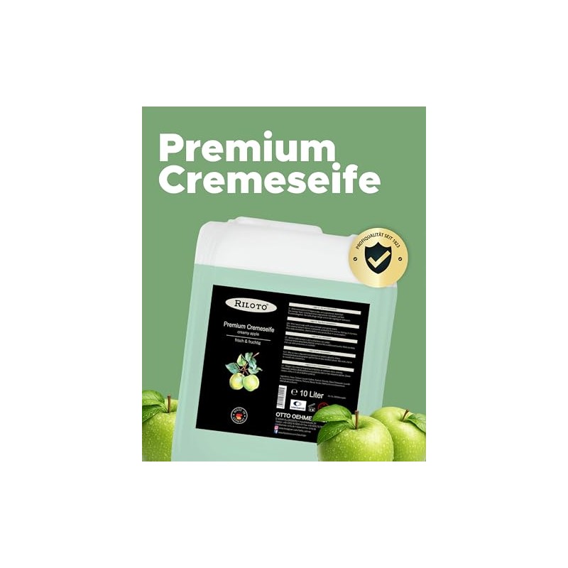 Premium Cream Soap 10L Cremy Apple | Nourishing hand soap